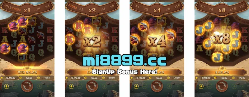 Wild Bounty Showdown free spins x8 multiplicador